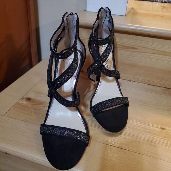 Jessica Simpson Women's Sparkle Heeled Sandals 👡 - Picture 8 of 13